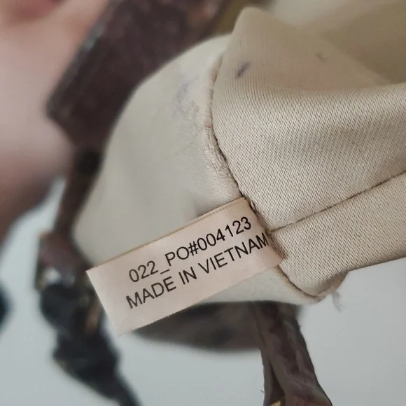 Brahmin Hillary Luminary Embossed Crossbody Snakeskin - Picture 10 of 16